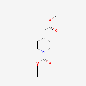 4- (2-ethoxy-2-oxoethylidene) -1-piperidinecarboxylic חומצה טרט-בוטיל אסטר 丨 CAS 135716-08-4